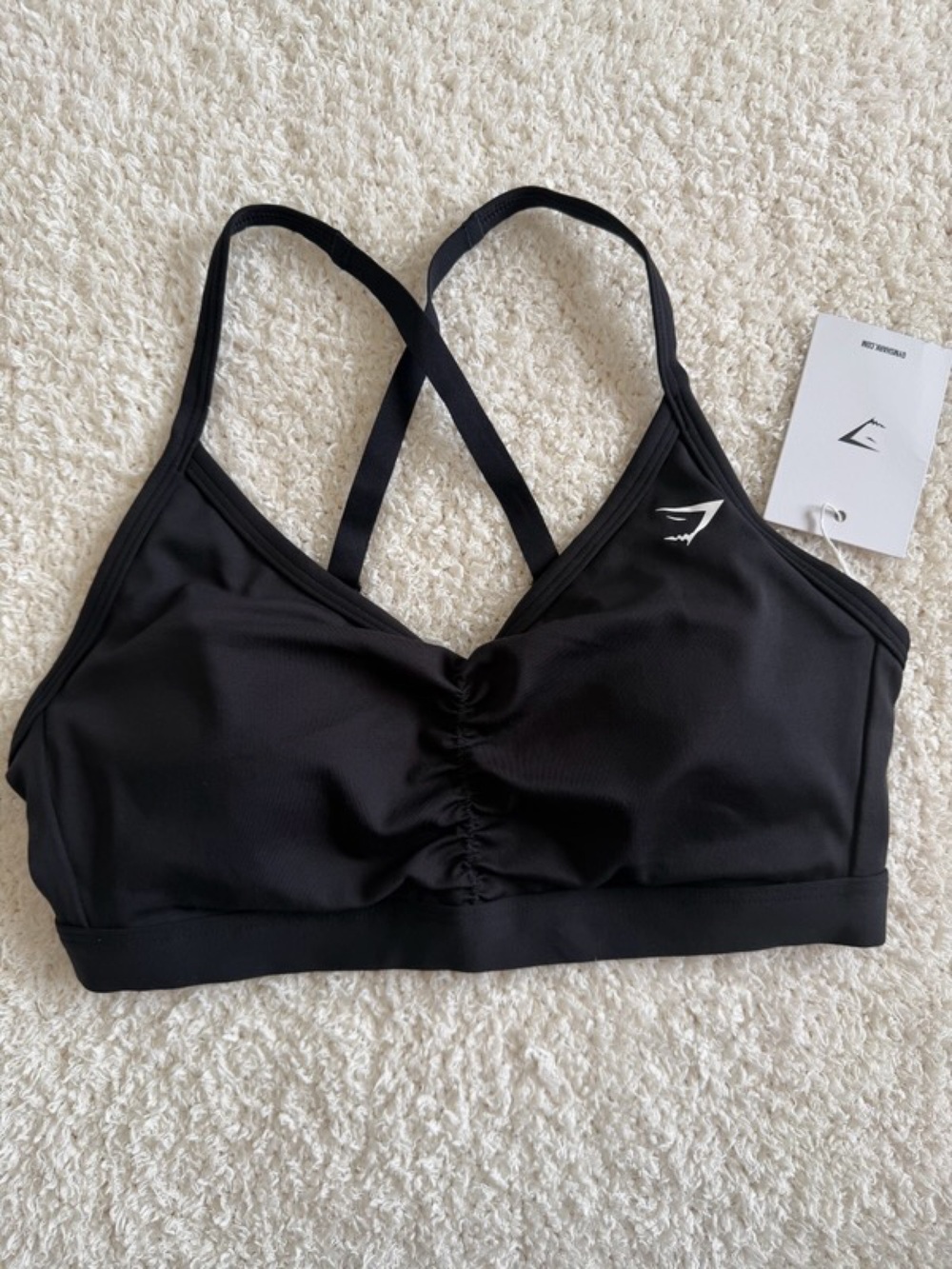 Gymshark Black sports bra